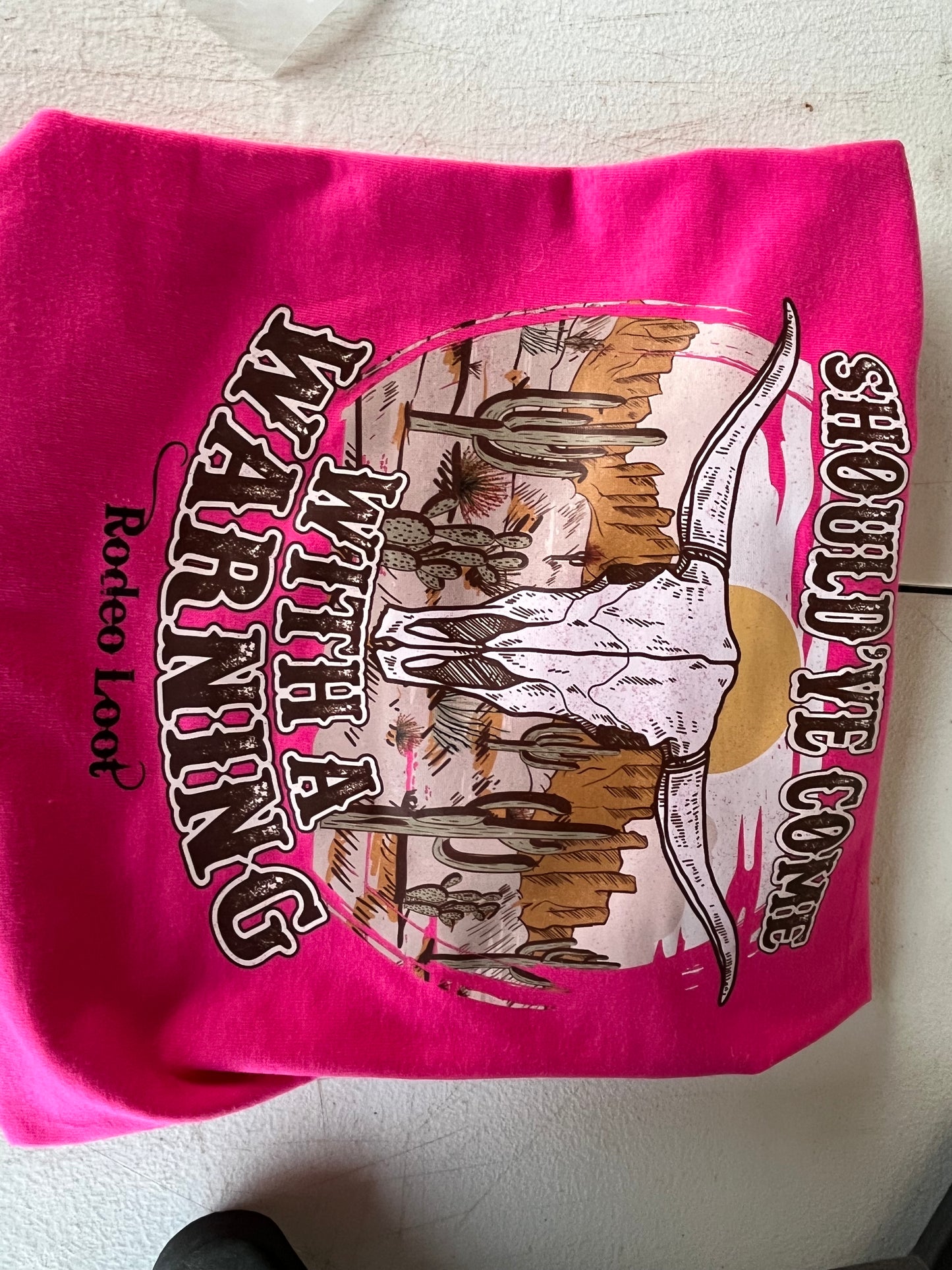 Should have came with a warning